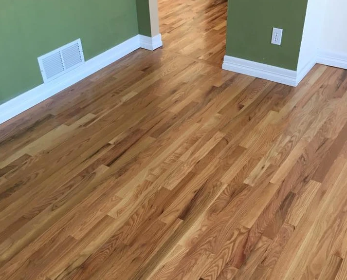 bed room floor installed